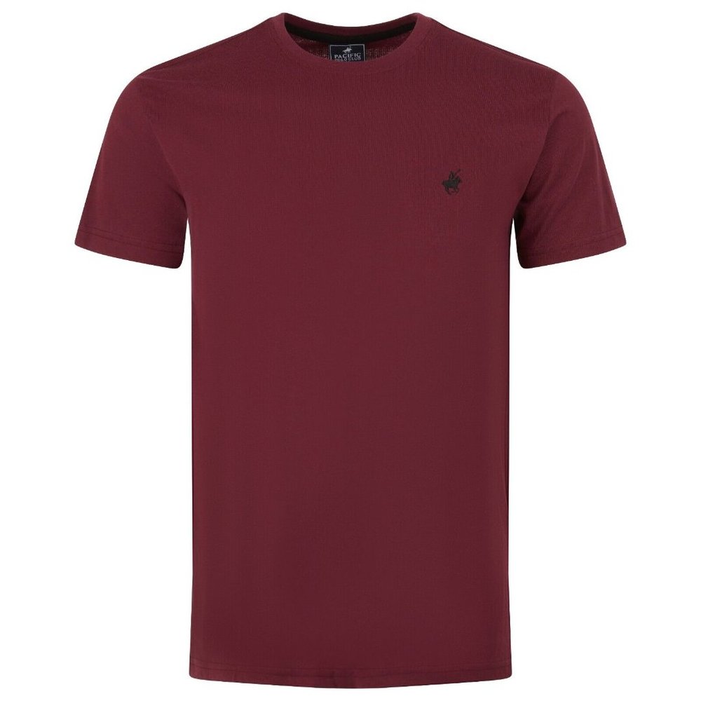 Mens Pacific Polo Club Tshirt 100% Cotton Premium Heavy Short Sleeve Solid Color